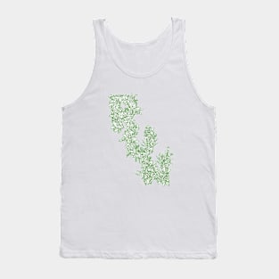 Run Green Tank Top